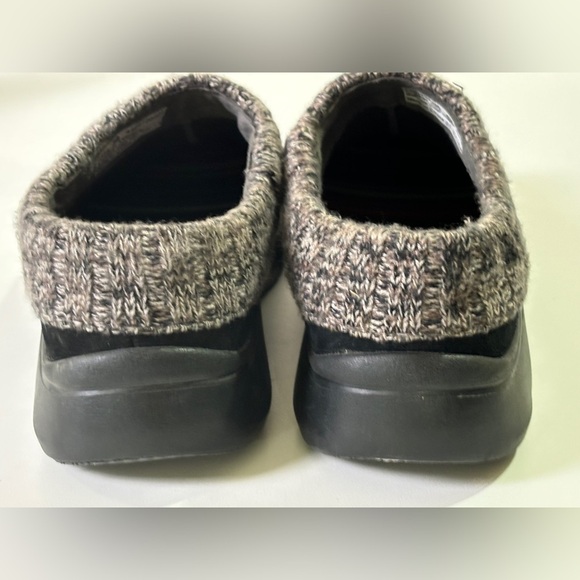 NWOT Dansko Eartha Black Suede & Knit Non Slip Comfort Mule Clog 36EU US 6 - Picture 4 of 9